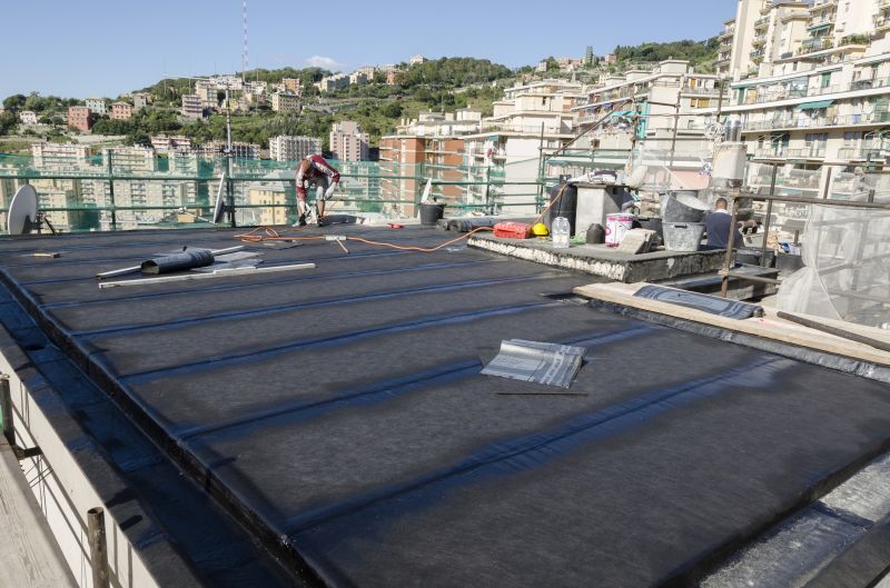Roof Tarp Installation